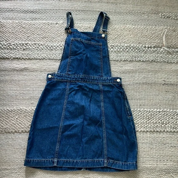 H&M | Dresses | Hm Conscious Denim Overall Dress | Poshmark